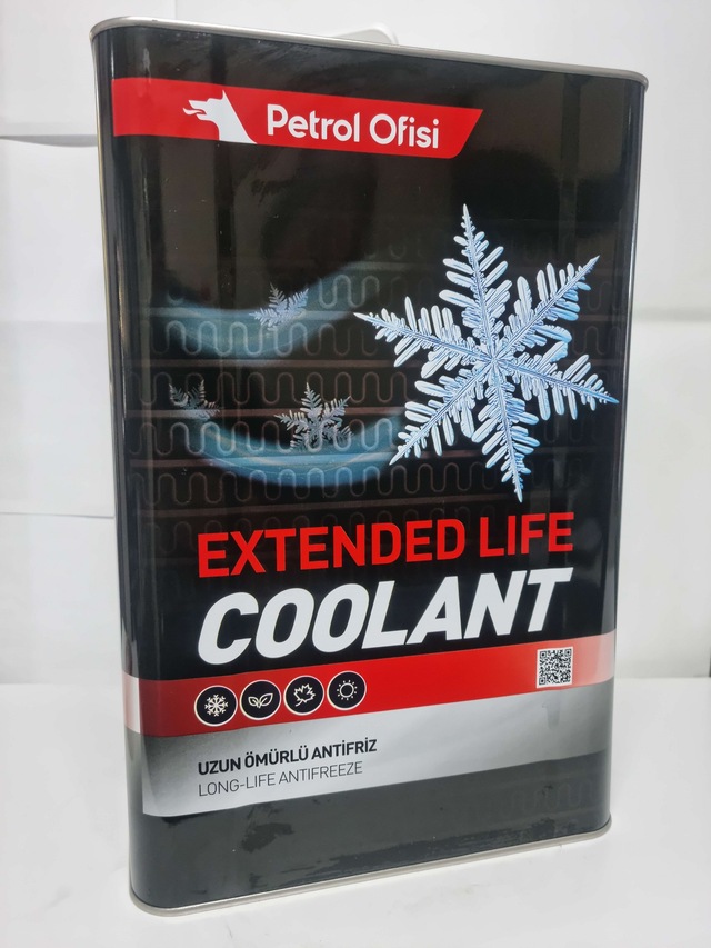 Petrol Ofisi Extended Life Coolant Antifriz 15 Kg Tnk - Kırmızı Saf Antifriz Kırmızı