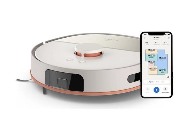 Philips HomeRun 5000 Serisi XU5000/20 Beyaz Akıllı Robot Süpürge