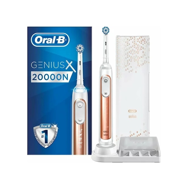 Oral-B Genius 20000 Luxe Edition A Şarjlı Diş Fırçası Rose Gold
