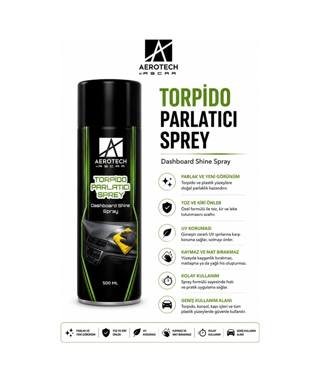 Aerotech Torpido Parlatıcı Sprey 500 ML