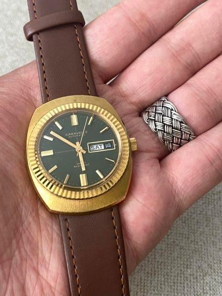 Bulova Caravelle N1 39 mm Deri Kordon Vintage Erkek Kol Saati 2. Teşhir Ürün