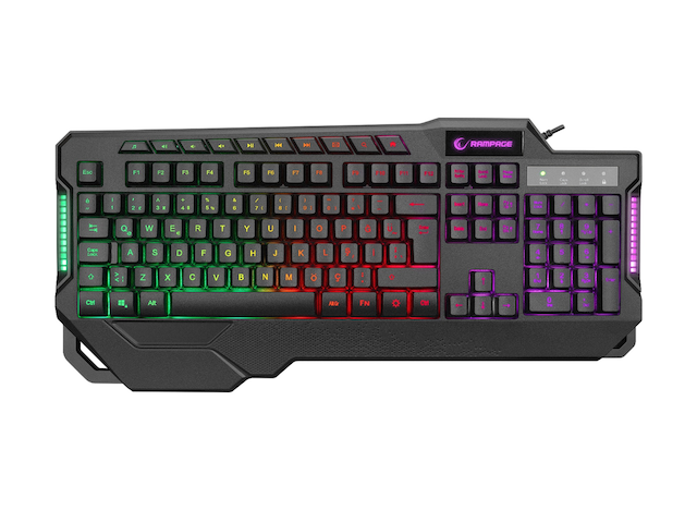 Rampage KB-R46 Carisma Kablolu Gökkuşağı Aydınlatmalı Oyuncu Klavye