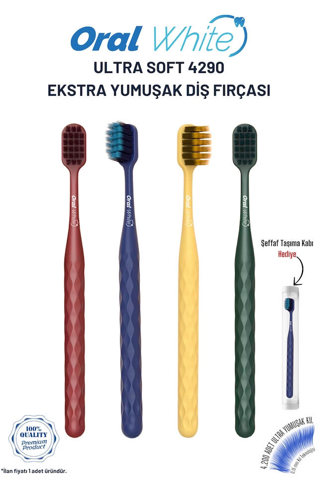 Oral White Ultra Soft 4290 Hassas Diş Fırçası