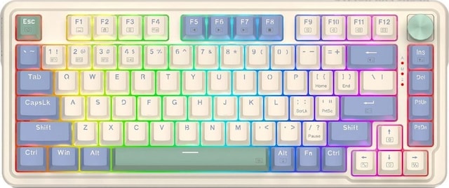 Redragon Ucal Pro K673cpg-rgb-pro Beyaz Kablosuz Klavye Ckckrdr0022