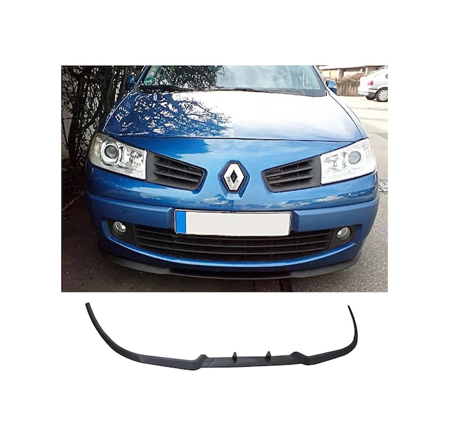 Renault Megane 2 Ön Lip Mat Siyah Ön Tampon Lip