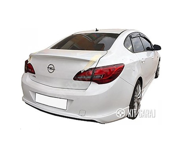 Kit Garaj Opel Astra J Sedan Custom Arka Ek Difüzör Siyah Plastik 2011+ Arka-difüzör-bodykit-ek-karl