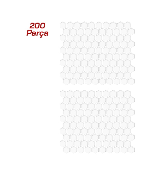 Şeffaf Bal Petek Şeklinde 3d Sticker Motosiklet Depo Yan Pad