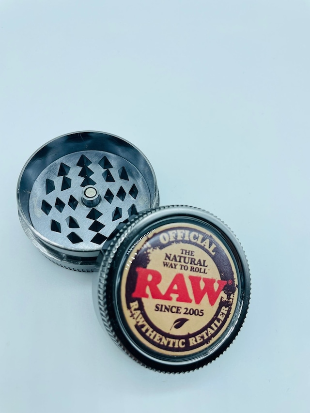 Raw Metal 2parça Tutun Öğütücü Grinder 50 MM