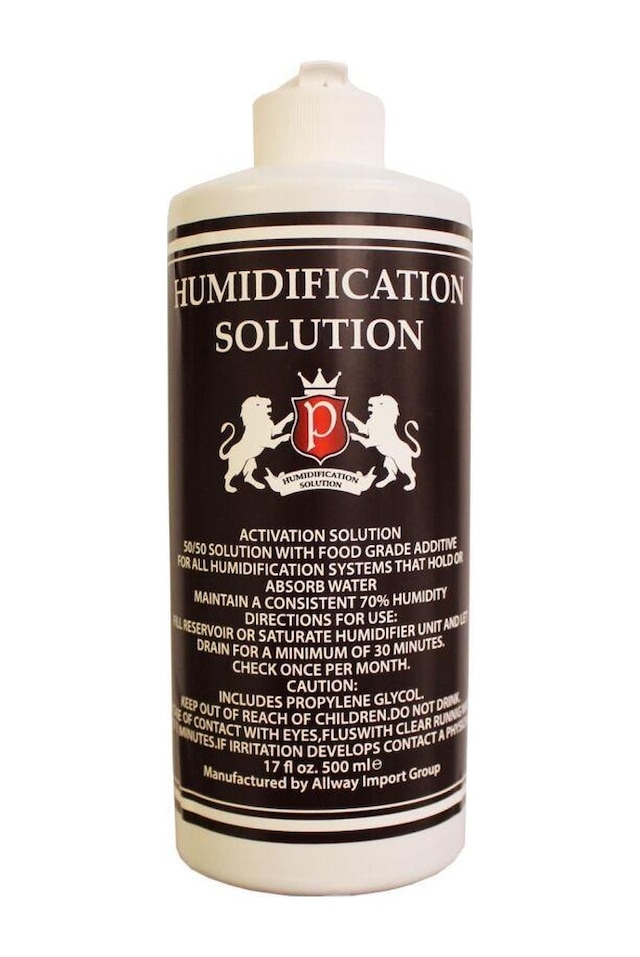 Humidor Puro Kutusu Nemlendirici %70 Saf Su Solüsyon 500ml 15514