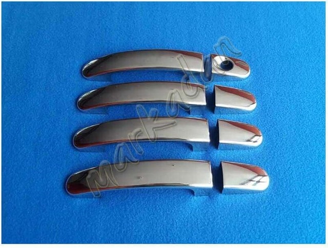 Ford C-Max Krom Kapı Kolu 2003-2010 4 Kapı Paslanmaz Çelik