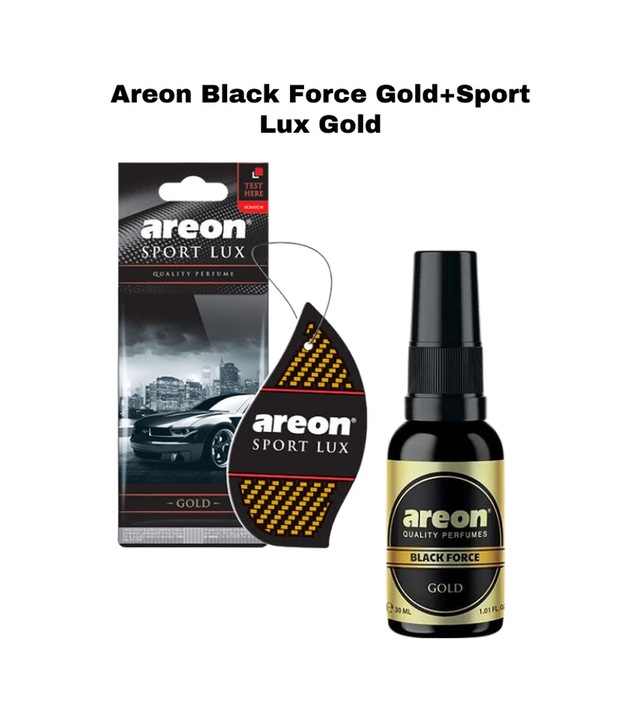 Areon Black Force Gold Sprey+sport Lux Gold