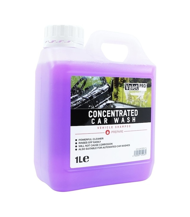 Valet Pro Concentrated Car Wash Seramik Korumalar İçinşampuan 1Lt