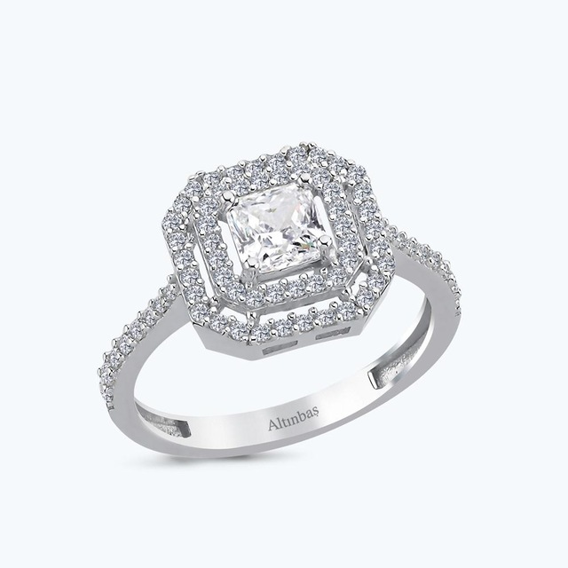 Altınbaş Altın Baget Yüzük Yzgk1258-24753 Çok Renkli