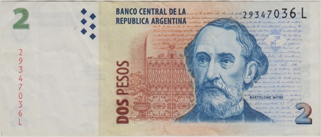 Arjantin 2 Peso 2010-2014 Ççt.
