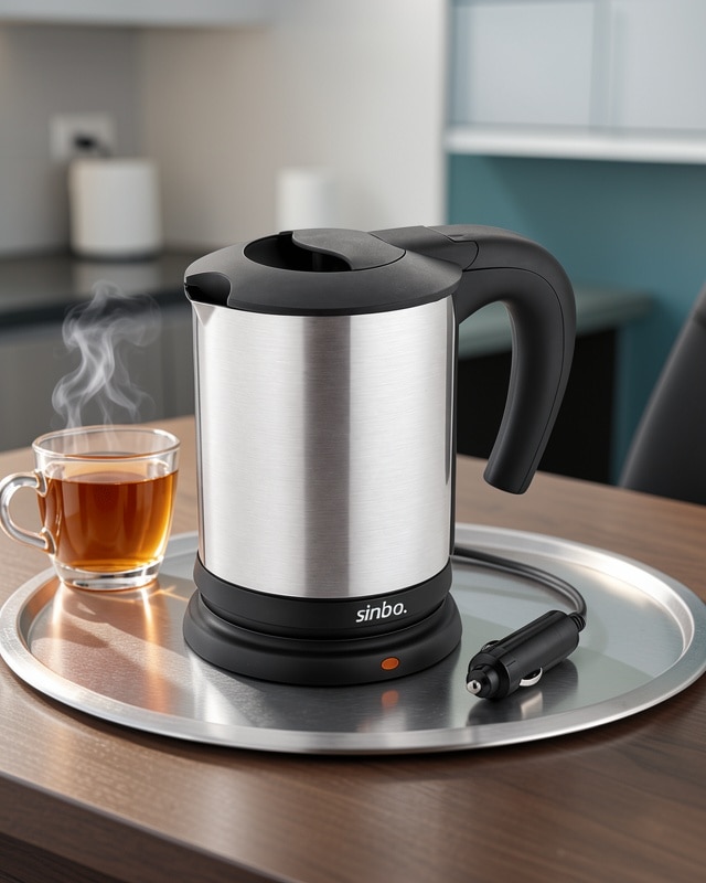 Taşınabilir Su Isıtıcı 12v Araç Çakmak Girişli 1 L
