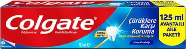 Çürüklere Karşı Koruma Diş Macunu 125 Ml