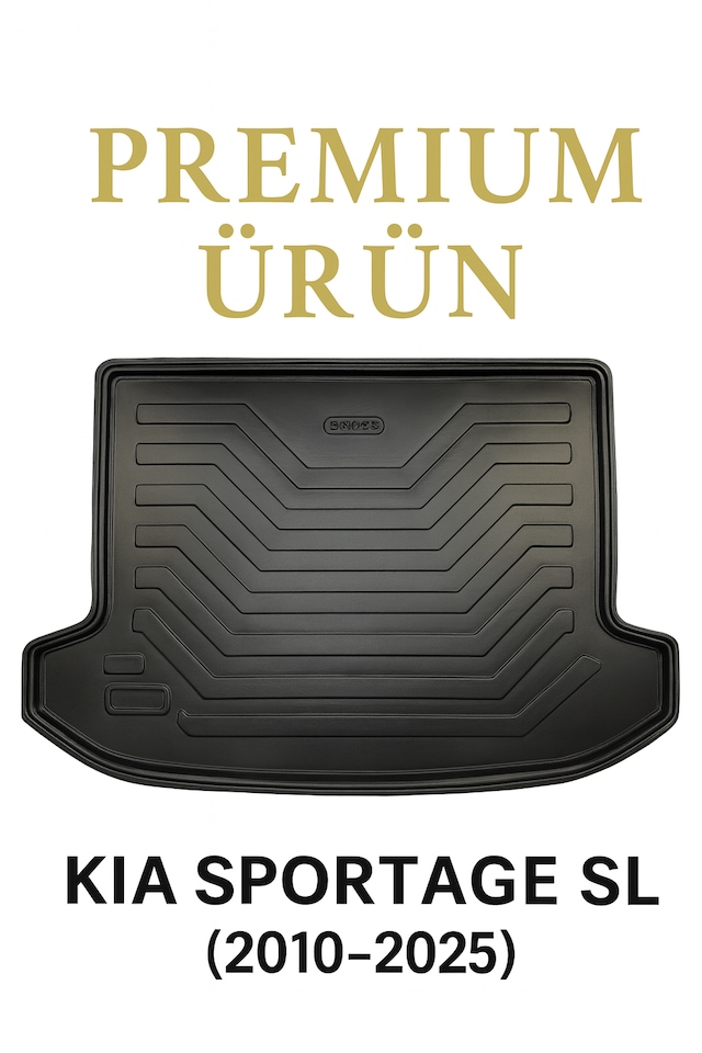 Kia Sportage 2010-2015 Uyumlu 3d Bagaj Havuzu Premium