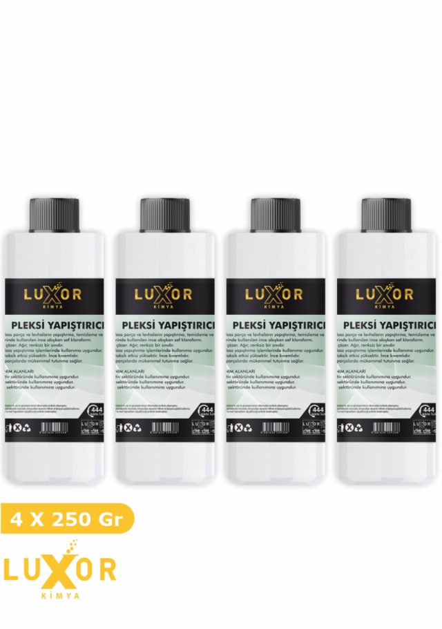 Luxor Kimya Pleksi Yapıştırıcı 4 x 400 Gr