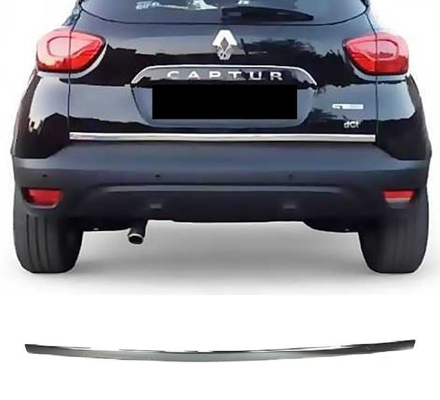 Renault Captur 2013-2019 Krom Bagaj Alt Çıta P.çelik