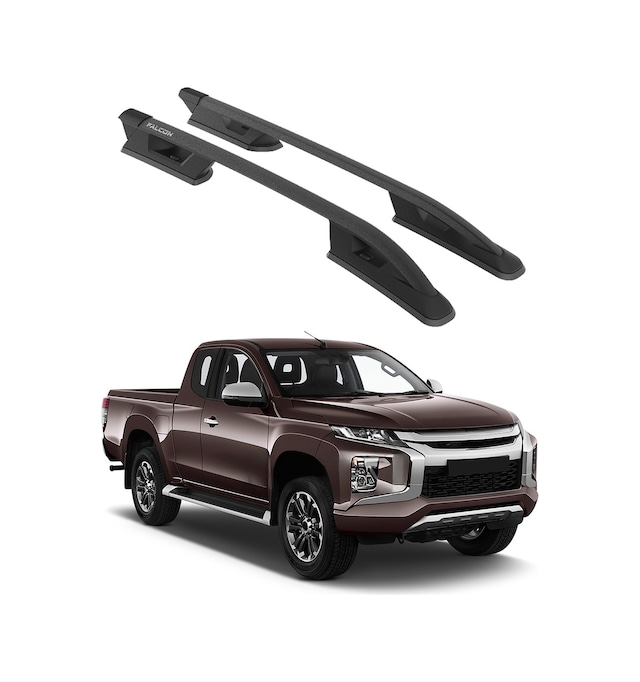 Mitsubishi L200 Mk5 2015-2023 Turtle Falcon Tavan Çıtası Siyah