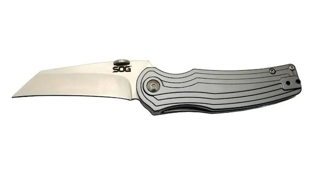 Solgern Sog Pinkerton 0689 Gri Kamp Çakı 18cm - Yarı Otomatik, Kemerlikli