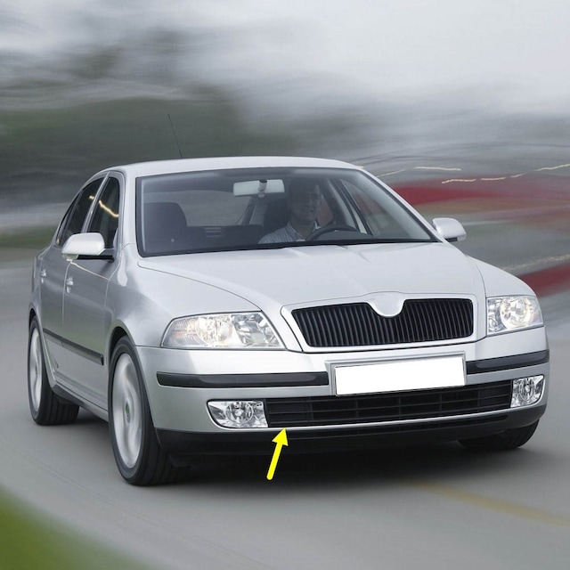 Skoda Octavia A5 05-08 Ön Tampon Alt Izgara Sağ Parçası 1z0853666
