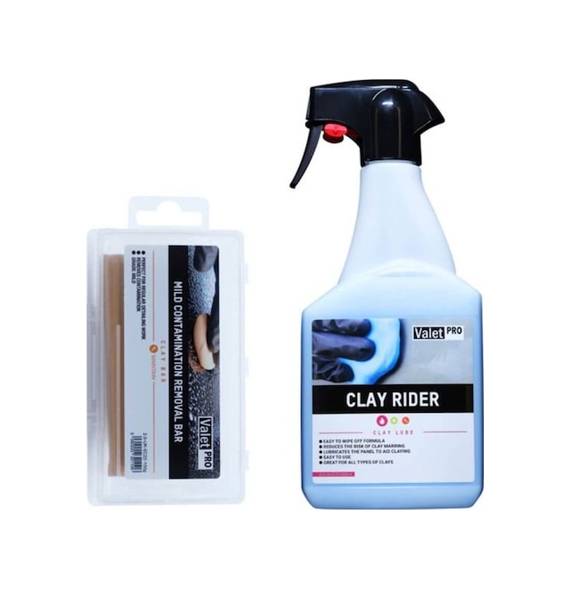 Valet Pro Clay Rider Kil Kaydırıcı ve Turuncu Kil Set