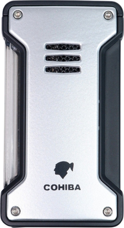 Cohiba Tek Torch Pürmüz Gümüş Puro Çakmağı - Tr8915