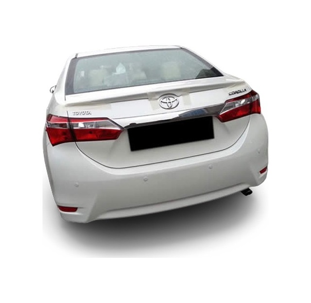 Toyota Corolla Uyumlu Bagaj Üstü Spoiler ( 2014-2018) Kar Beyazı Boyalı