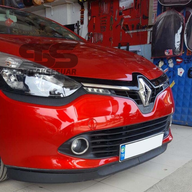 Sts Oto Aksesuar Renault Clio 4 Lip Üniversal 2 Parça Astra H Tipi Esnek Tampon eki