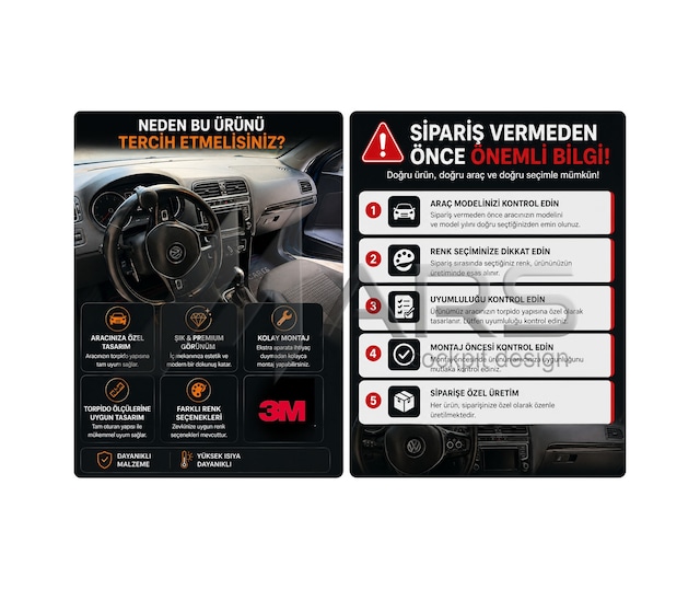 Renault Megane 2 Kapı Direk Kaplama Siyah
