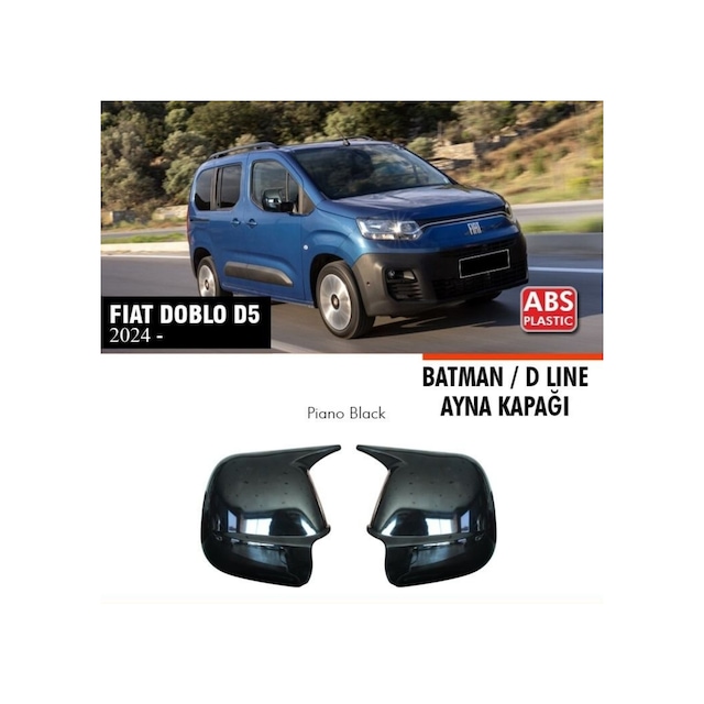 Fiat Doblo Batman Yarasa Ayna Kapağı D5 Kasa 2024 Ve Üzeri