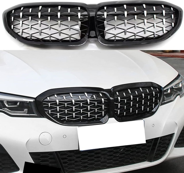 Bmw 3 Serisi G20 Diamond Ön Panjur Böbrek 2019-2022 Arası Uyumlu