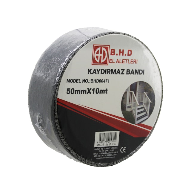 Kaydırmaz Bant 50 Mm X 10 M Siyah Belirtilmemiş
