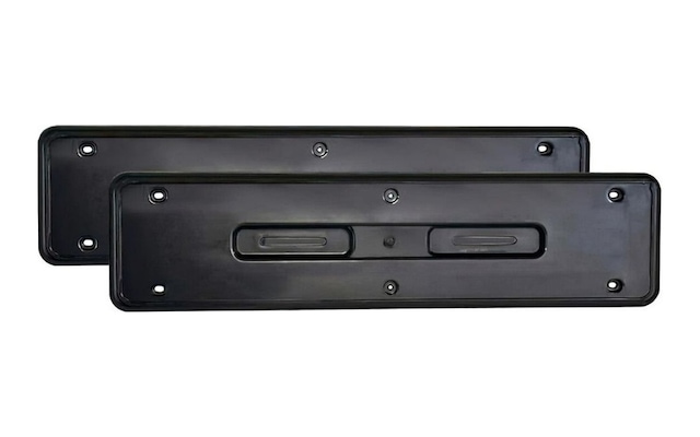 Carmind Hummer Pleksi Plakalık Siyah (2 Adet)