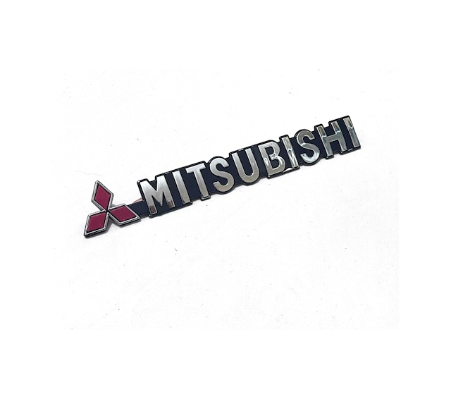 Mitsubishi Abs Krom Bagaj Yazı Arma Logo Car Trunk Lettering
