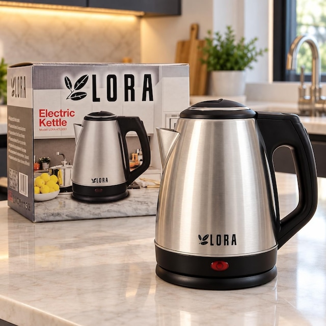 Tr Lora Ktl0001 Otel Tipi Kettle 1,2 Lt