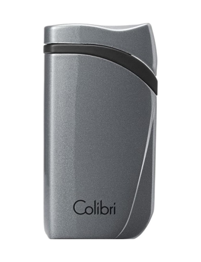 Colibri Falcon Tek Torch Pürmüz Metalik Gri Puro Çakmağı