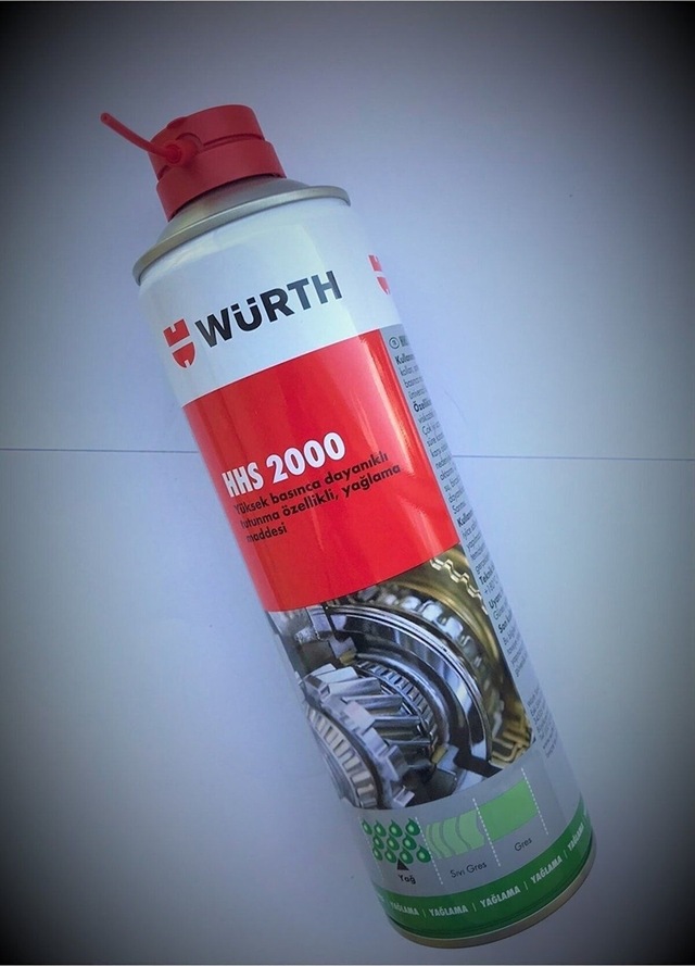 Hss-2000 Yağlama Spreyi 500 Ml Sıvı Gres