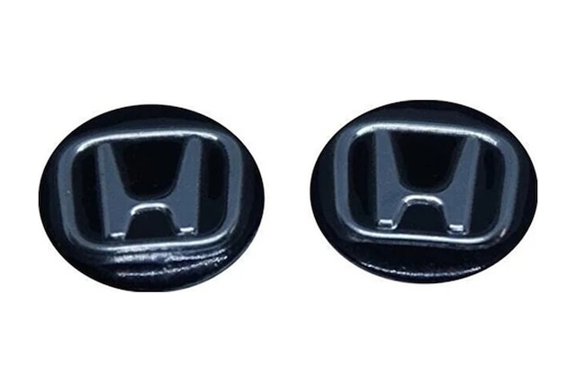 Honda Siyah Araç Anahtar Logo Amblemi Kumanda Logo14 Mm 2 Adet