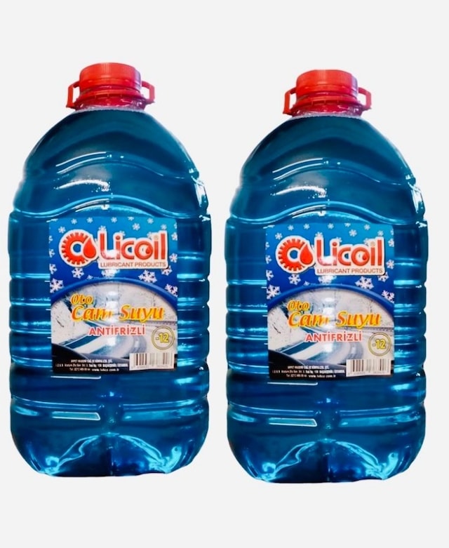 Licoil Oto Cam Suyu 5 5 10 Litre Şampuanlı&Parfümlü