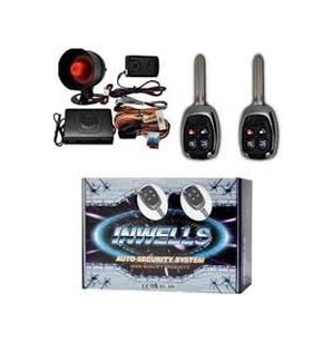 Inwells 12 Volt Merkezi Kilit Ve Oto Alarm Seti - Sabit Anahtarlı