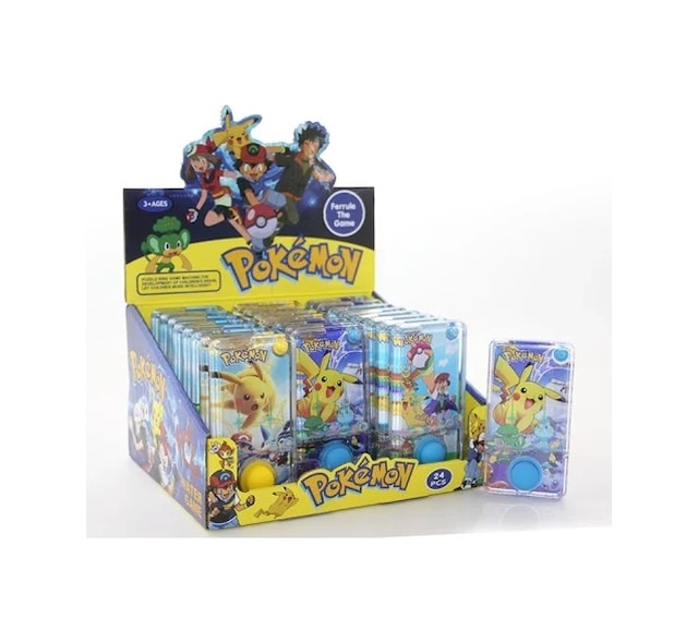 Lb Pokemon Baskılı Sulu Oyun - Tek Butonlu Dikdörtgen Su Oyunu
