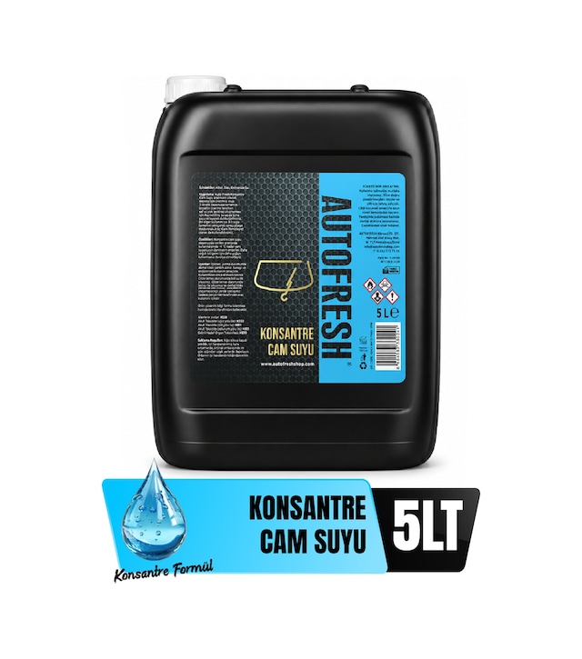 Araç Konsantre Cam Suyu 5 Lt Sünger