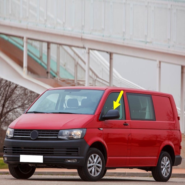 Vw Transporter T6 16-19 Sol Dış Ayna Üst Kapağı Siyah 7e1857527f