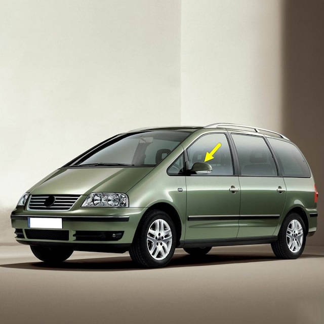 Vw Sharan 2003-2010 Sol Dış Dikiz Ayna Kapağı 1k0857537