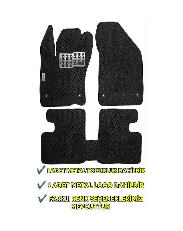 Hyundaı Starex 2000-2007 Uyumlu Yeni Nesil Araca Özel Eva Paspas