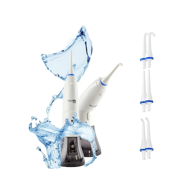 Aquapik 500 Şarjlı Taşınabilir Ağız Duşu - Kablosuz Diş Temizleme Cihazı Ve Ağız Hijyen Seti