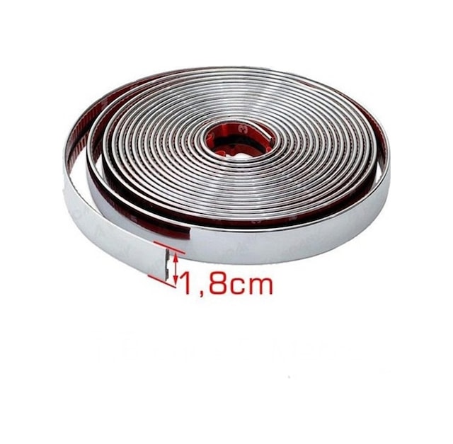Trend Garaj Krom Nikelaj Şerit 18 Mm 5 Metre