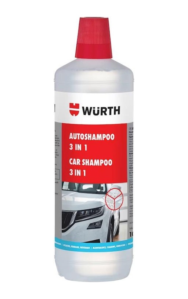 Würth 3 Etkili Araç Şampuanı 1 Litre